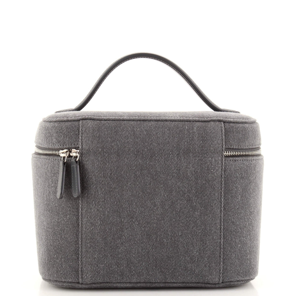 Deauville Vanity Case Canvas with Sequins