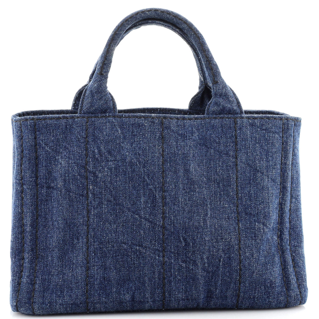 Canapa Convertible Tote Denim Mini