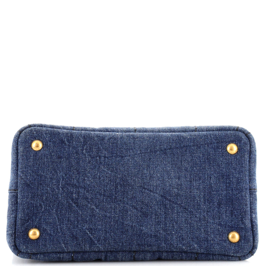 Canapa Convertible Tote Denim Mini