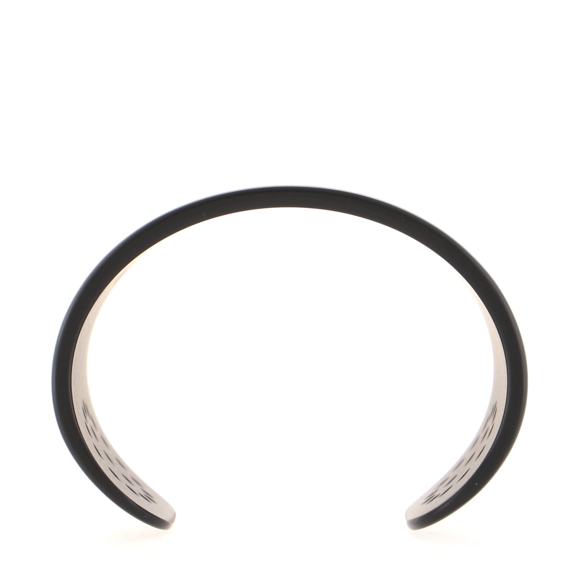 Evelyne Cuff Bracelet Brushed Metal Small