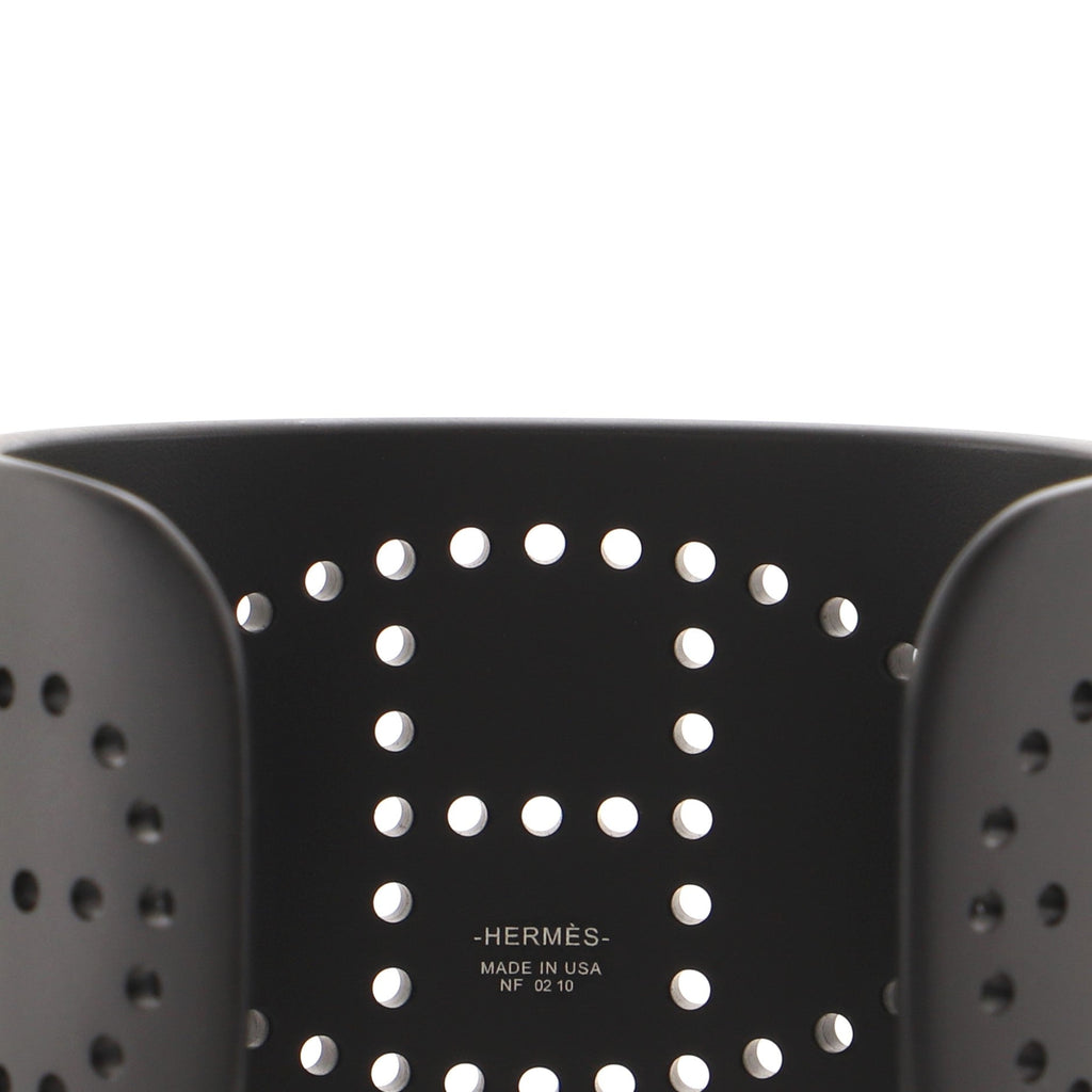 Evelyne Cuff Bracelet Brushed Metal Small