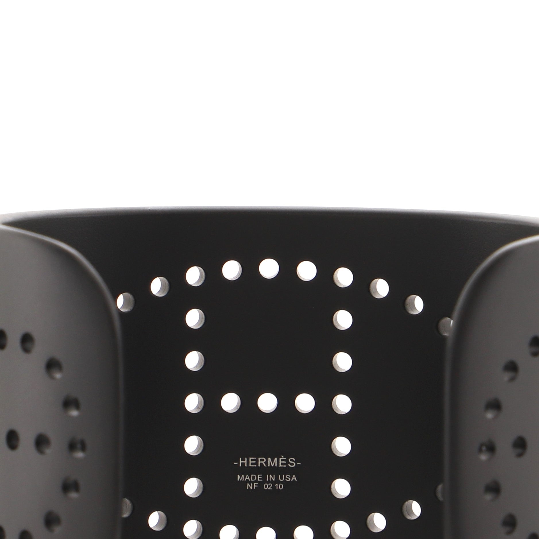 Evelyne Cuff Bracelet Brushed Metal Small