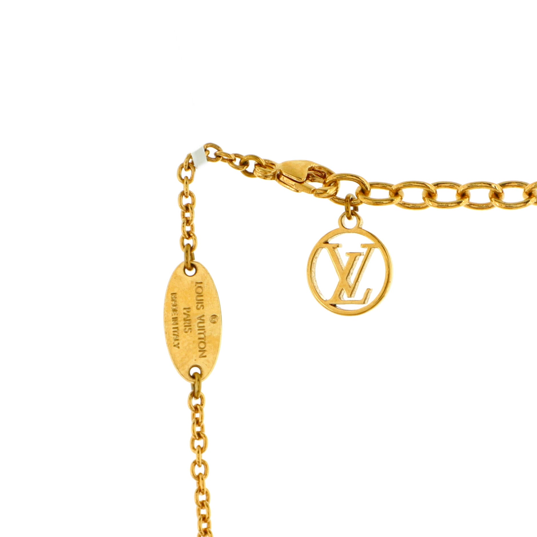 Flower Full Short Necklace Metal