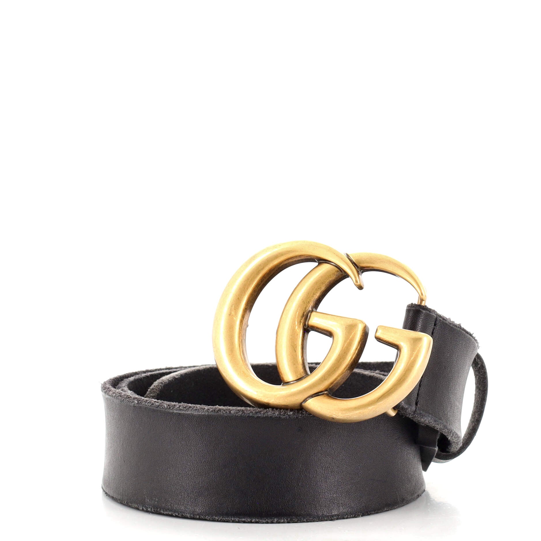 GG Marmont Belt Leather Wide 75
