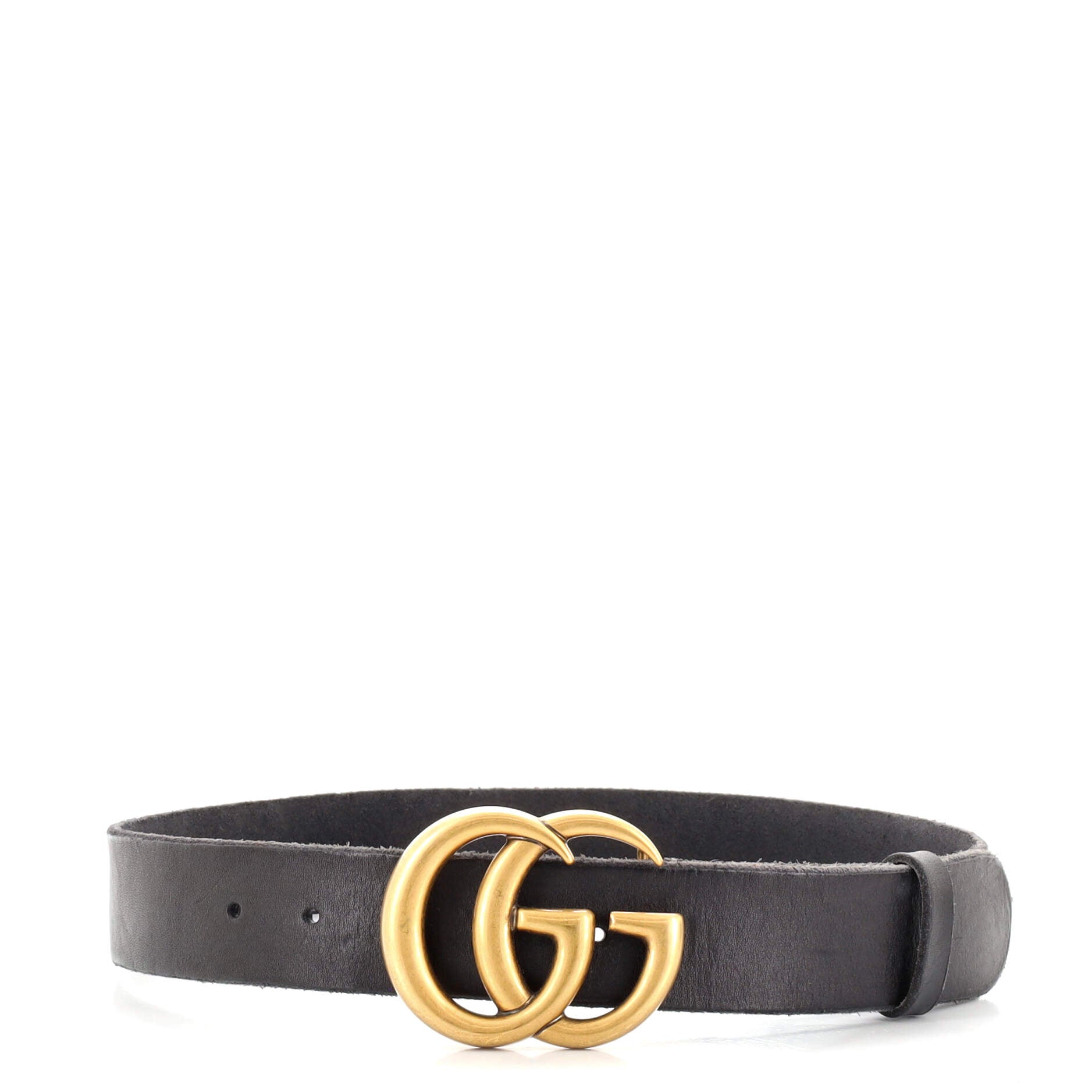 GG Marmont Belt Leather Wide 75