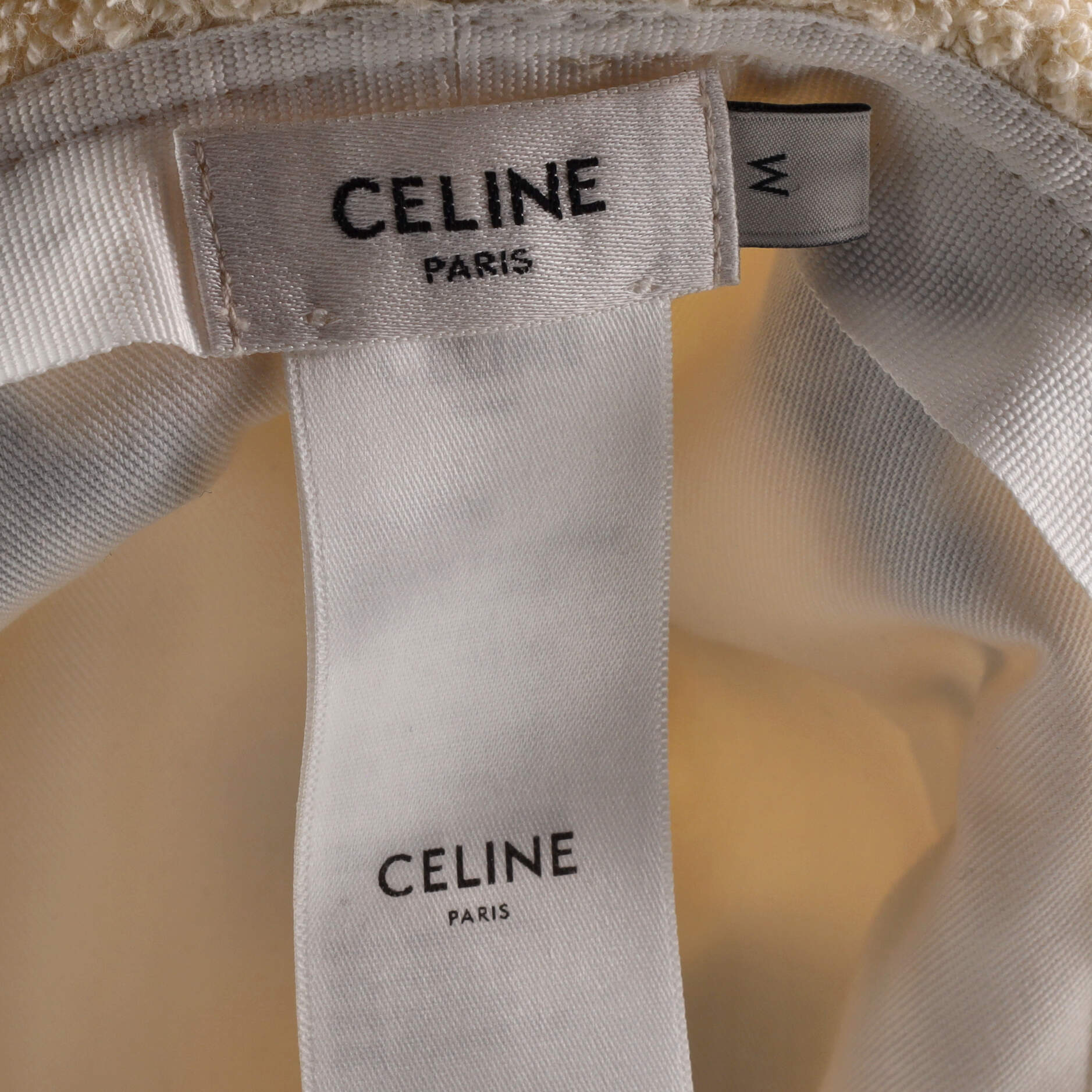 Triomphe Bucket Hat Terry Cloth Medium