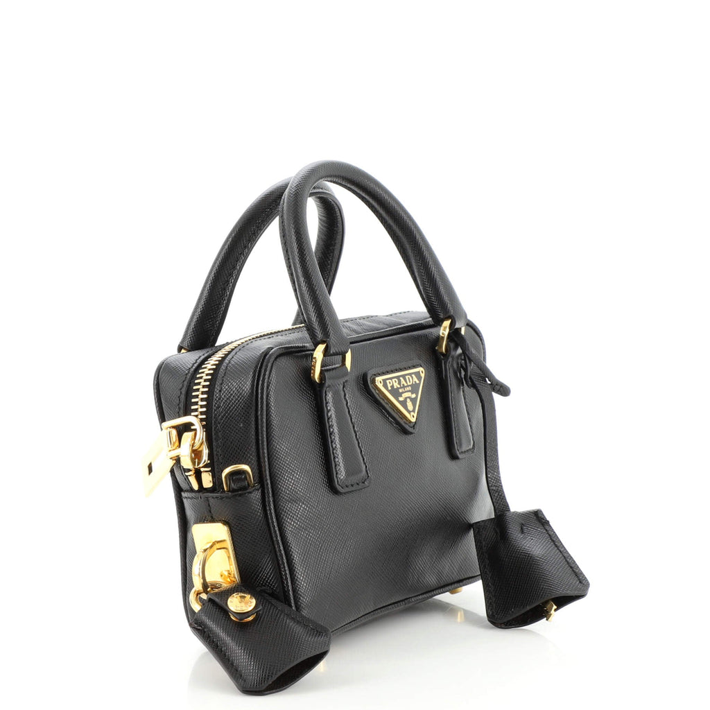 Bauletto Bag Saffiano Leather Mini
