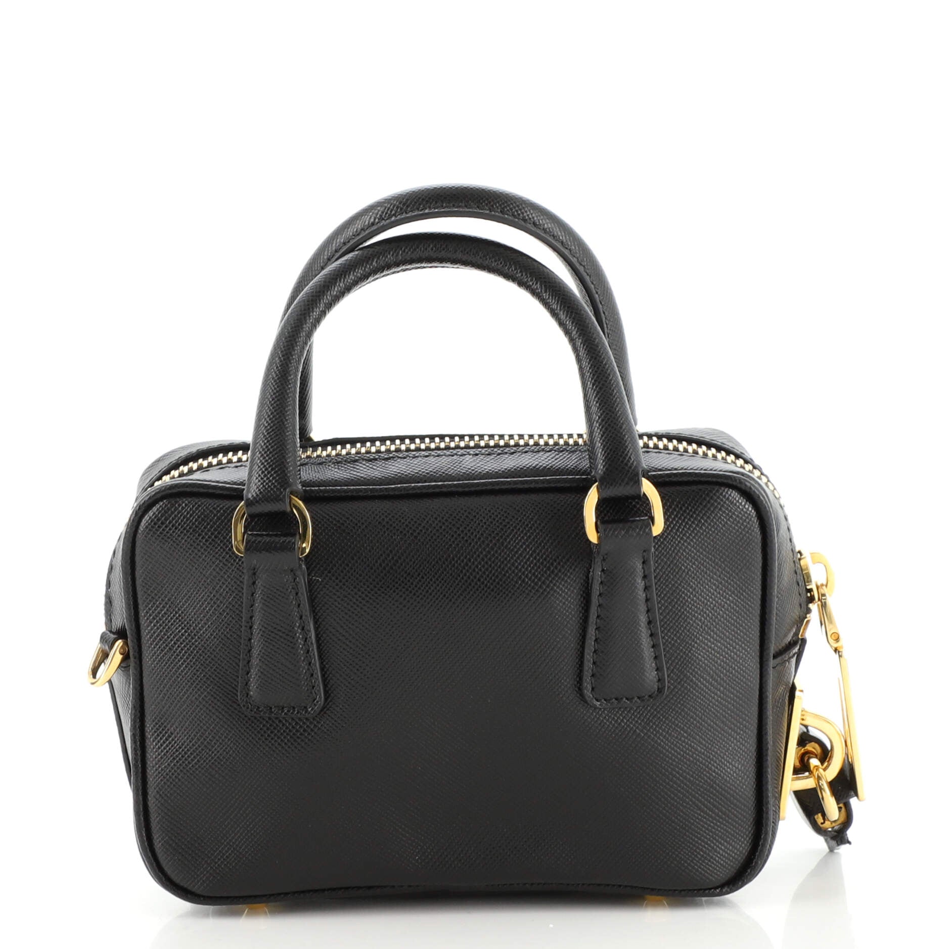 Bauletto Bag Saffiano Leather Mini