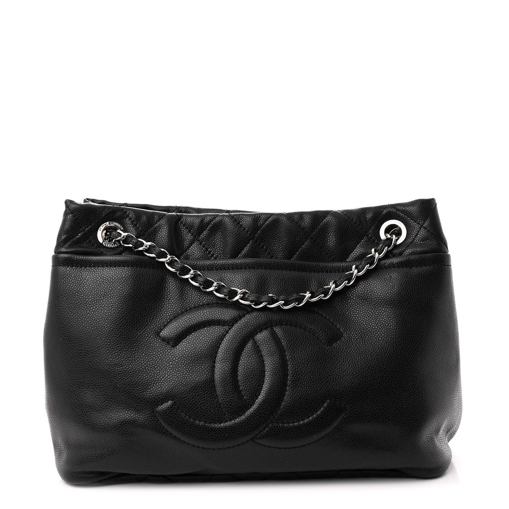 Caviar Timeless CC Soft Tote Black