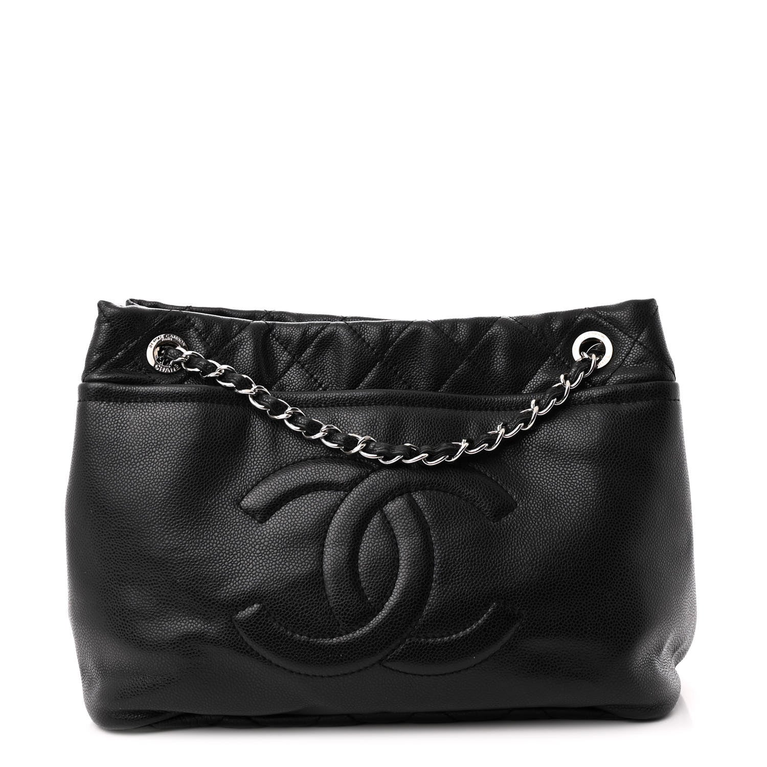 Caviar Timeless CC Soft Tote Black
