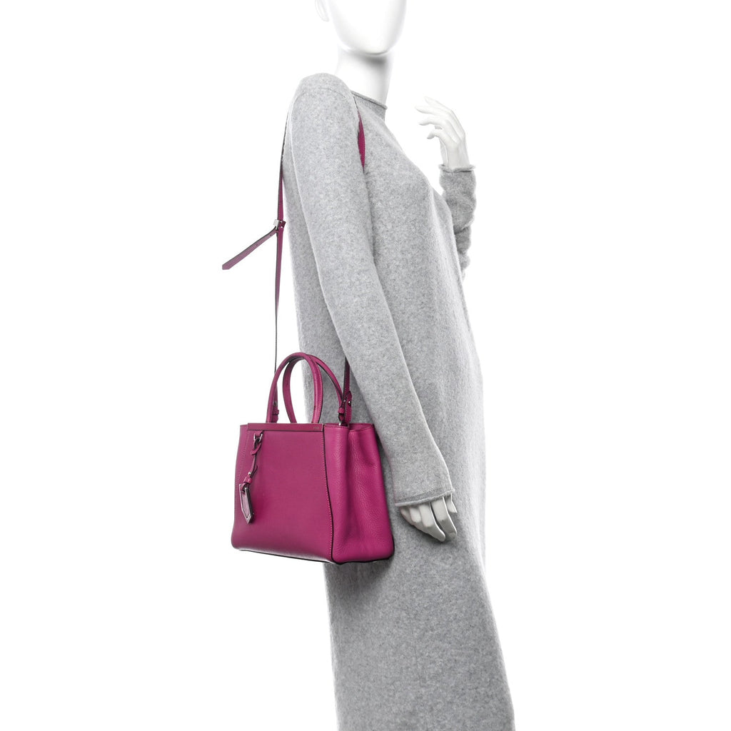 Vitello Elite Petite 2Jours Tote Magenta
