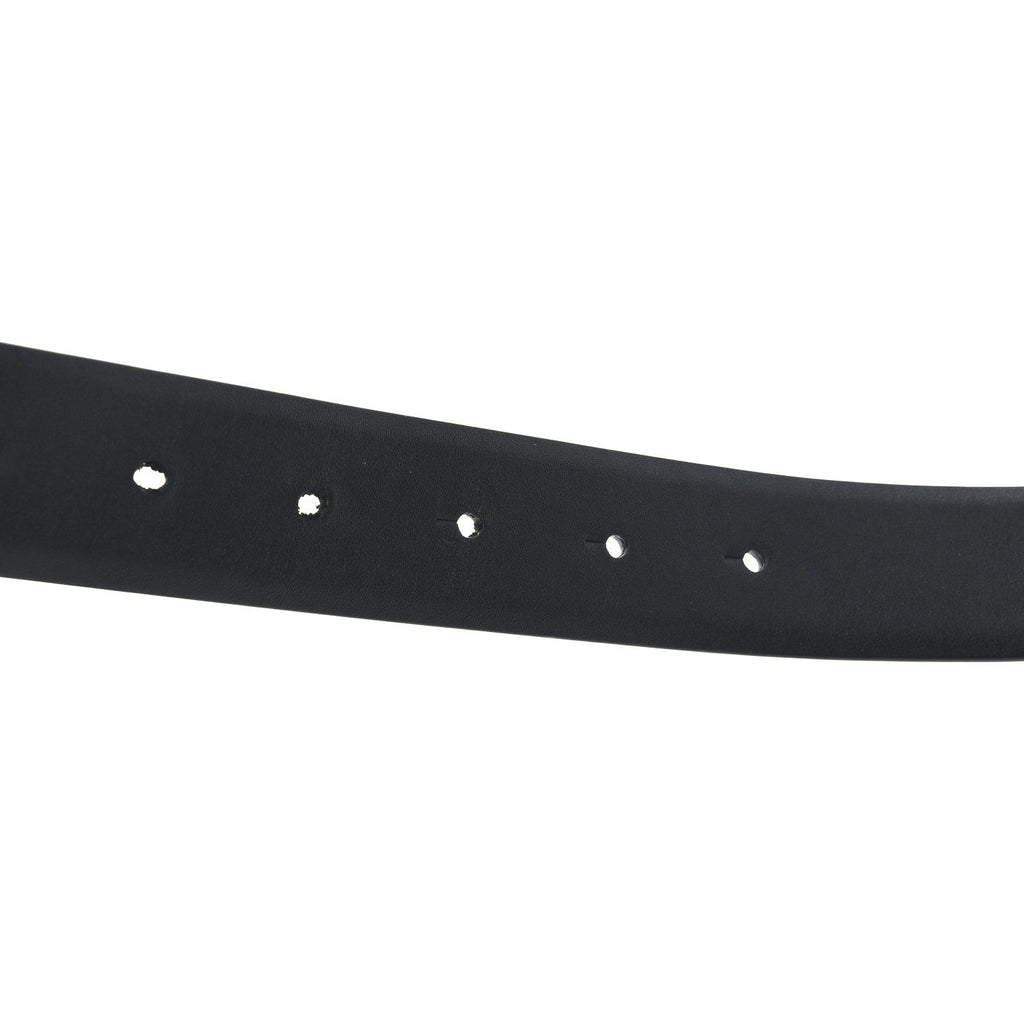 Calfskin CC Chain Belt 85 34 Black