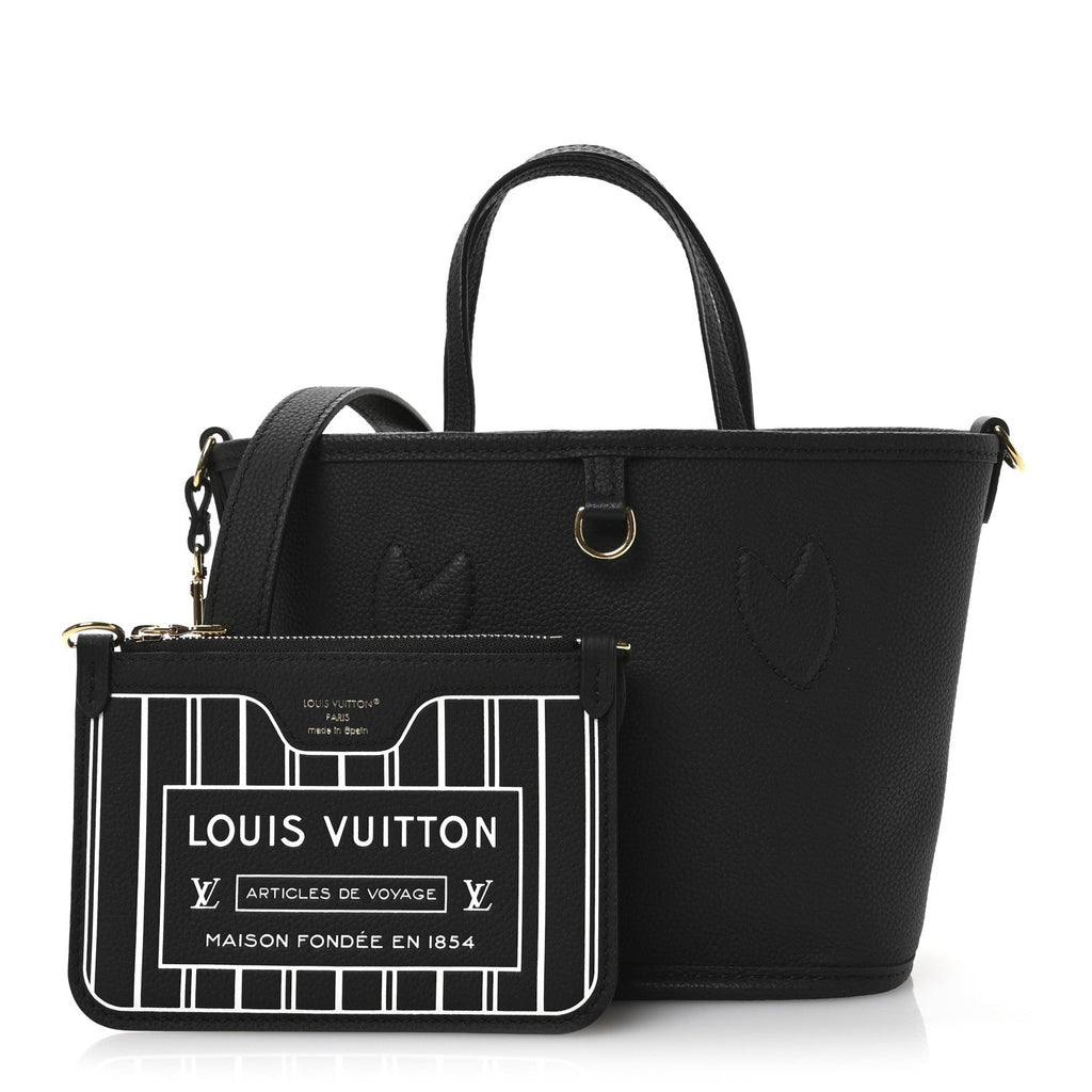 Monogram Neverfull Inside Out Bandouliere BB Black