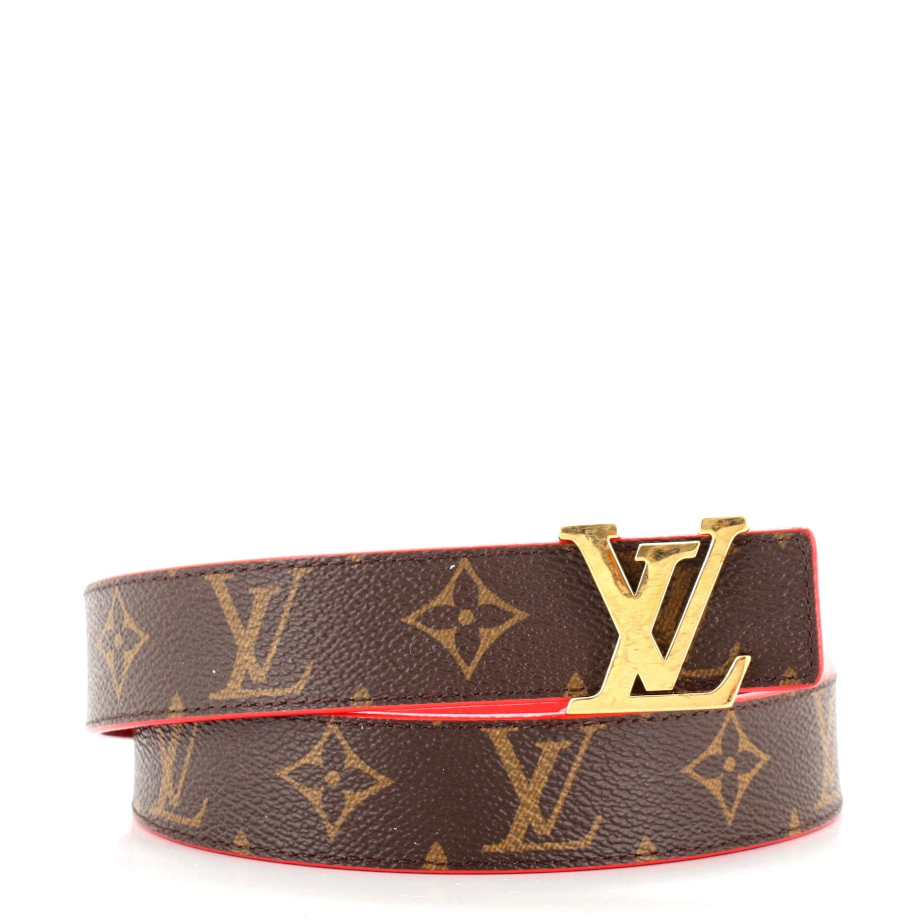 LV Initiales Belt Monogram Canvas Medium 75