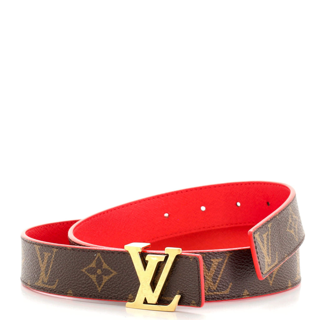 LV Initiales Belt Monogram Canvas Medium 75