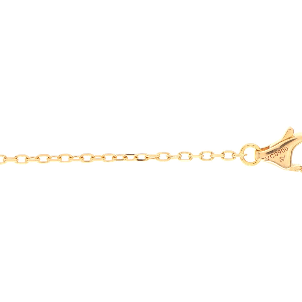 Trinity Heart Pendant Necklace 18K Tricolor Gold