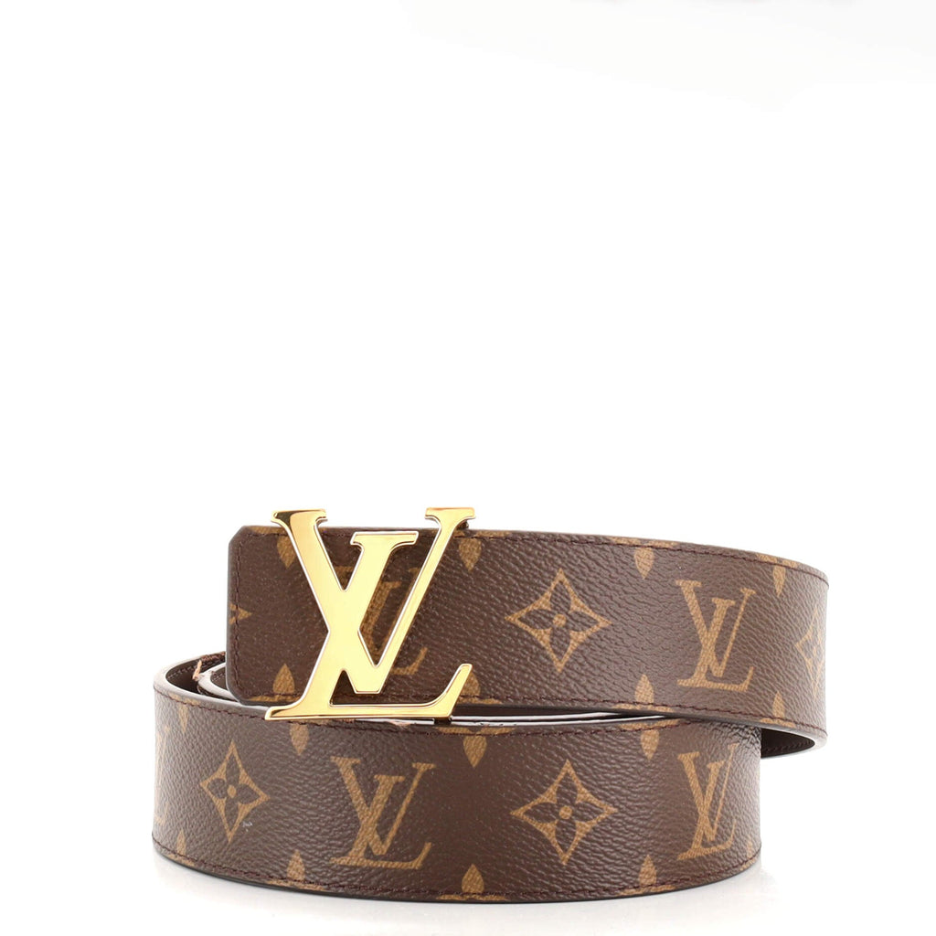 LV Initiales Belt Monogram Canvas Medium 90