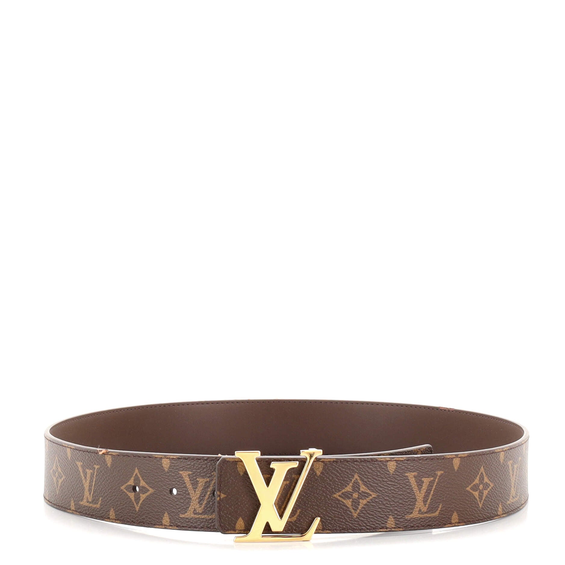 LV Initiales Belt Monogram Canvas Medium 90