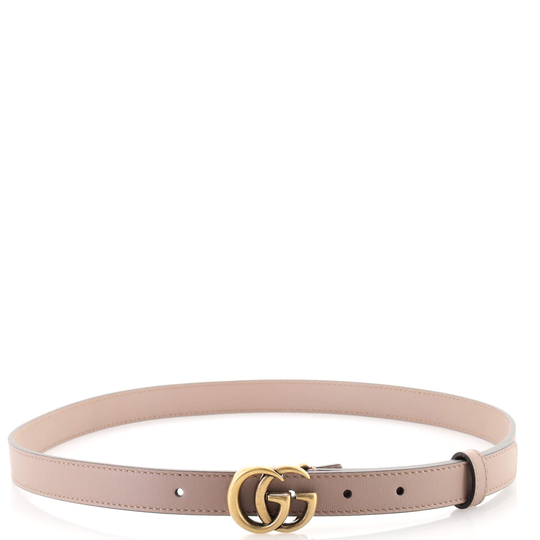 GG Marmont Belt Leather Thin 85