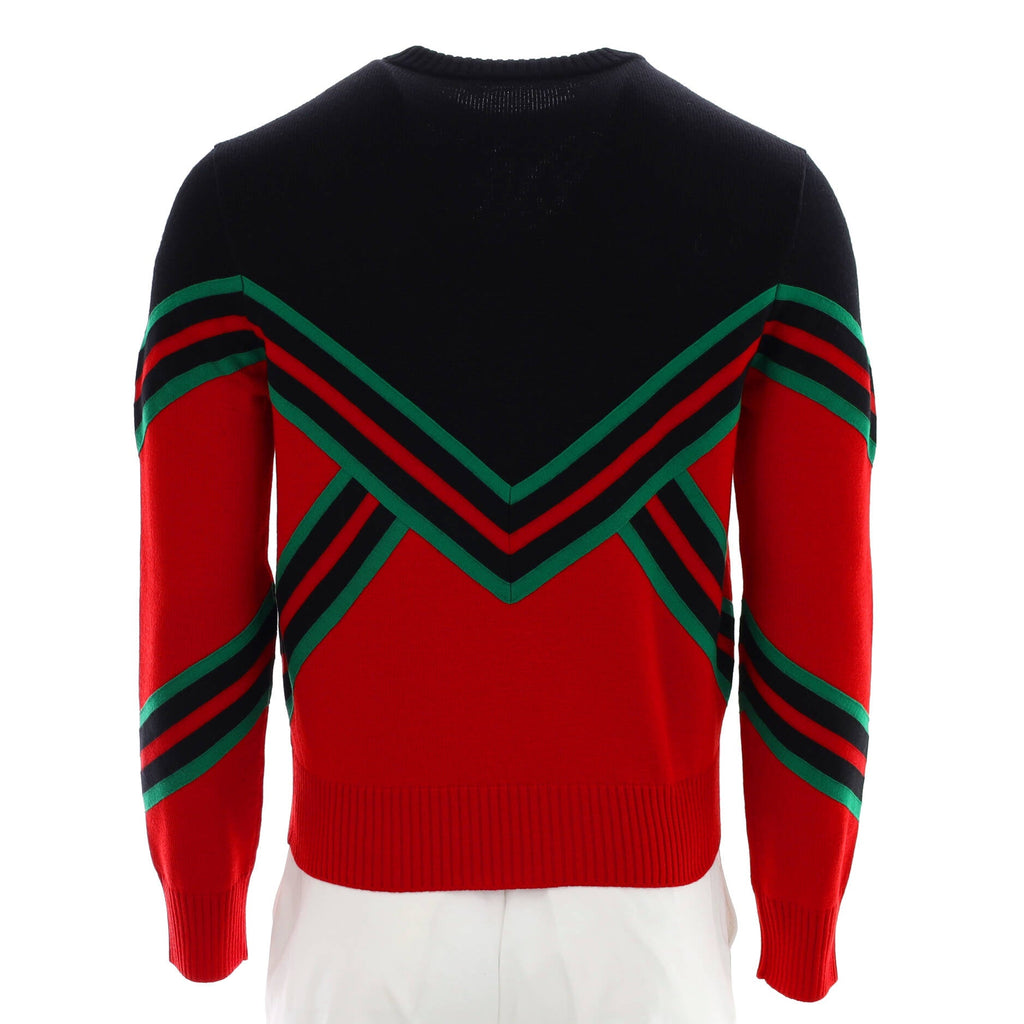 Men's LVV Sport Team Crewneck Sweater Wool