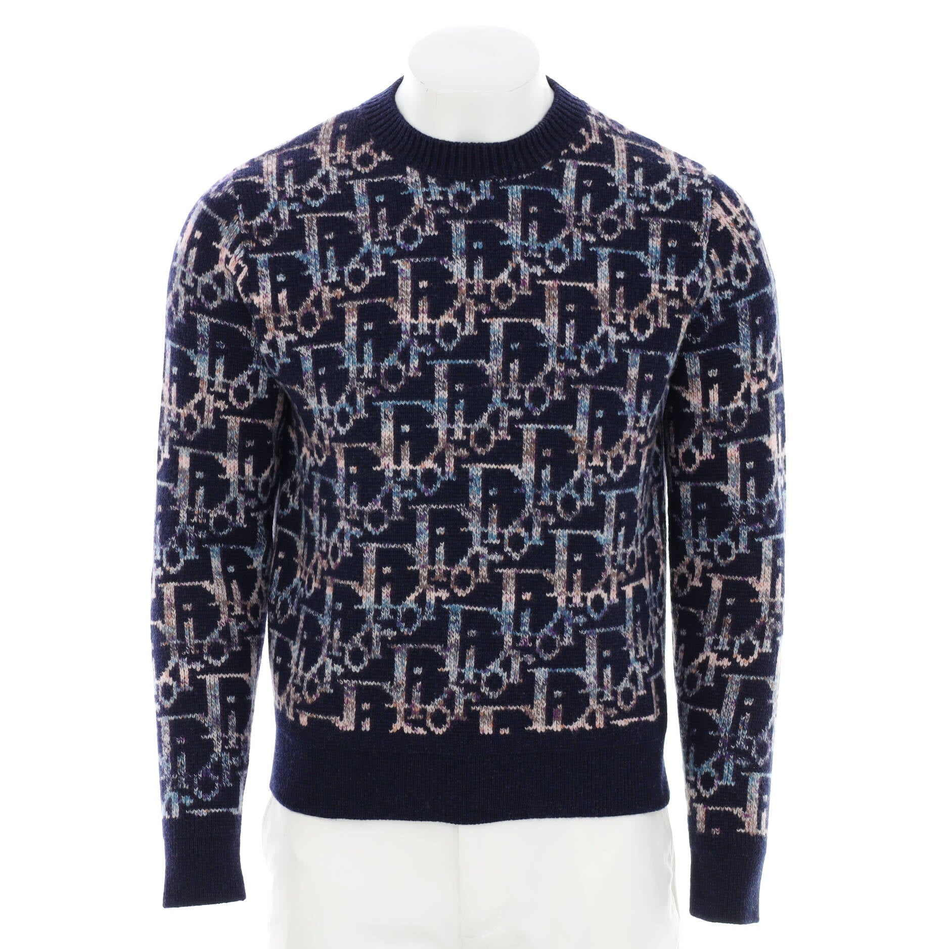 Men's Dior x Shawn Stussy Sweater Oblique Wool