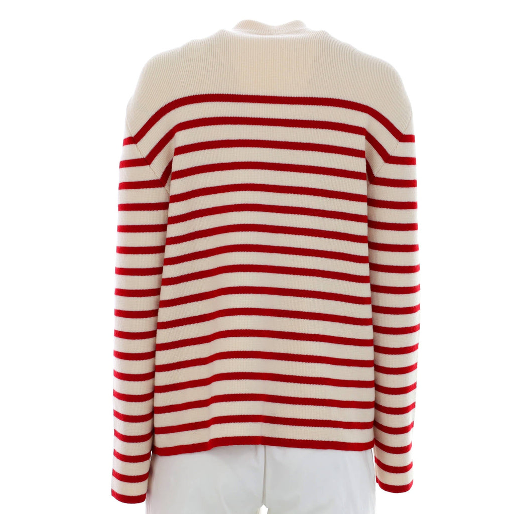 Women's Marin Breton Stripe Sweater Wool Blend