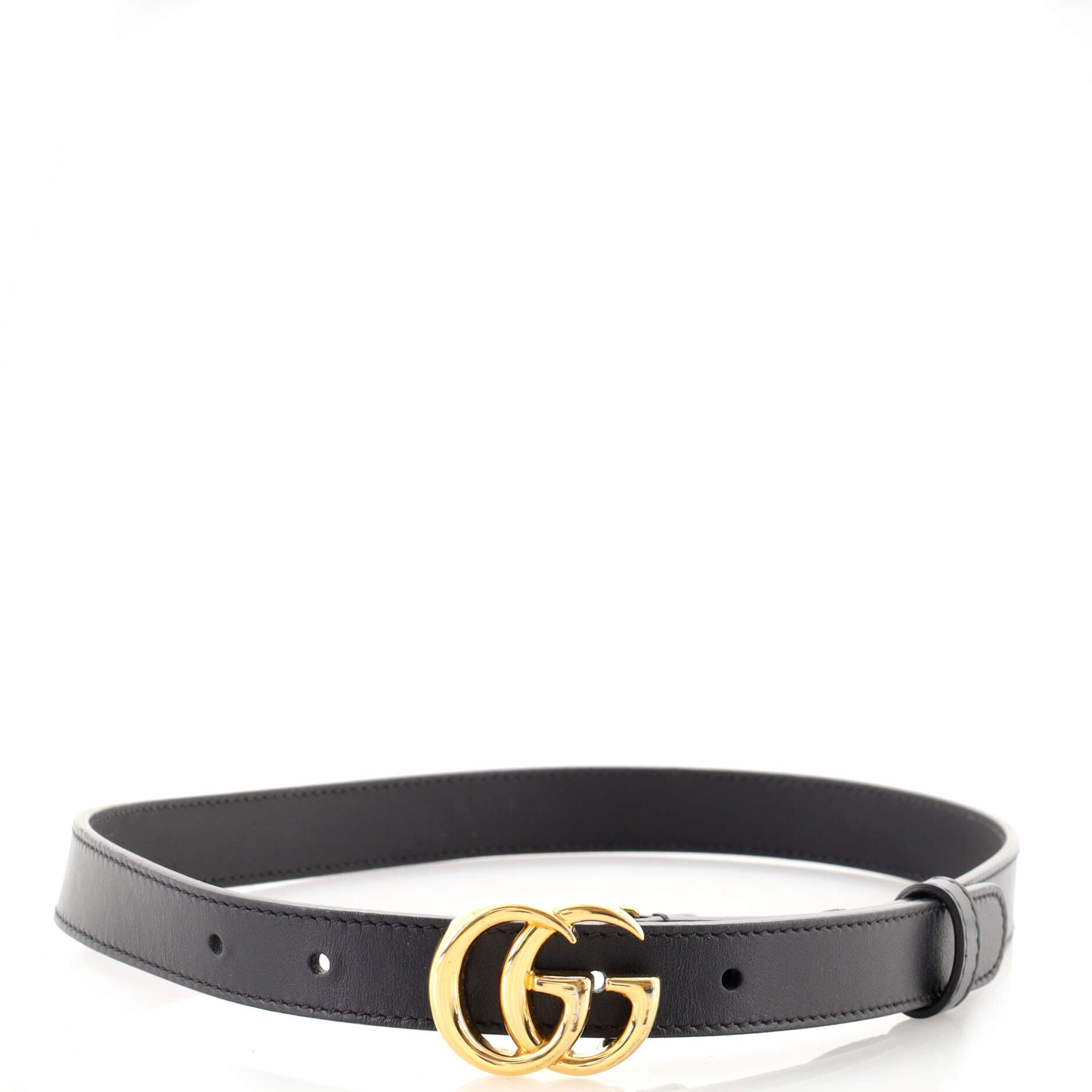 GG Marmont Belt Leather Thin 65
