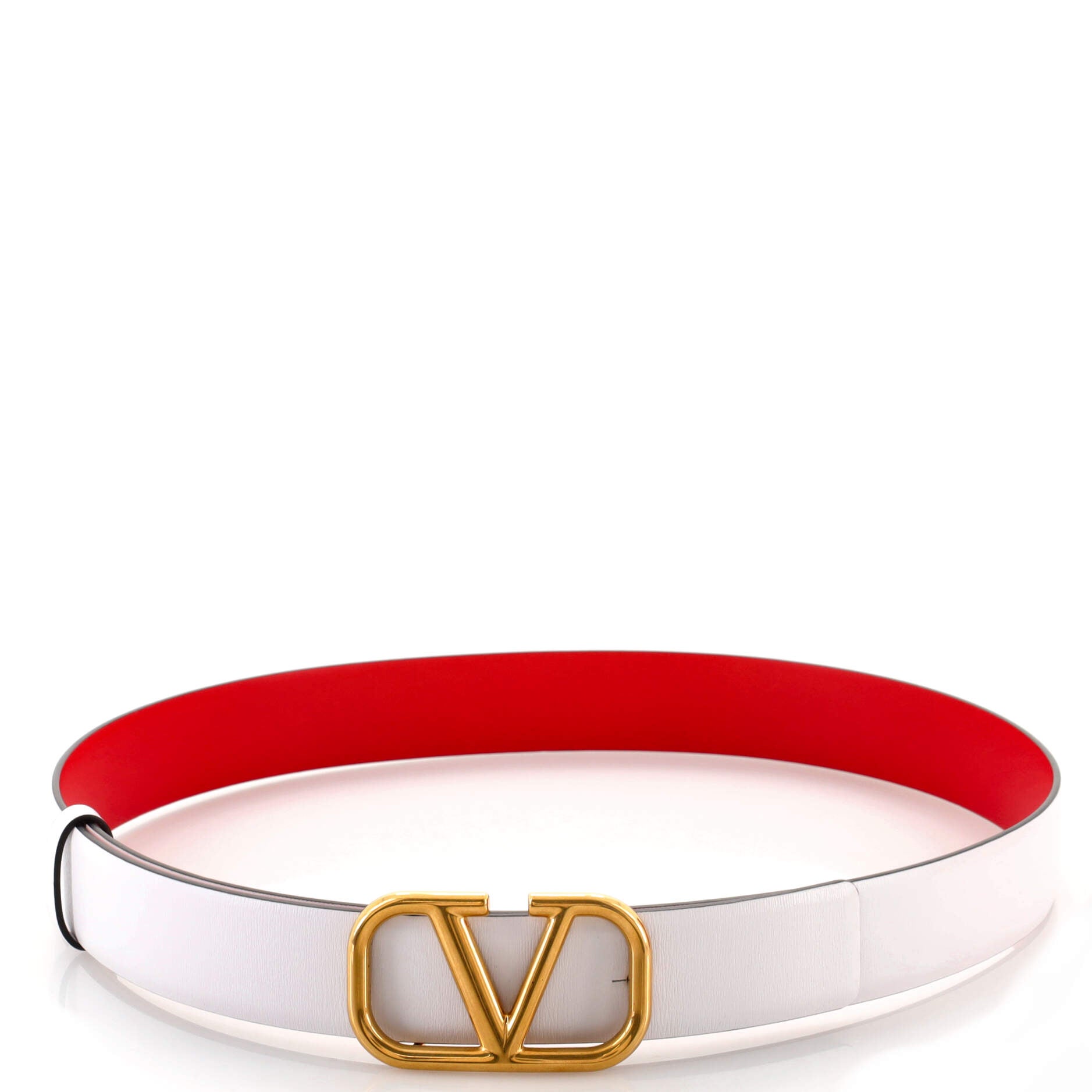 VLogo Reversible Belt Leather Medium 80