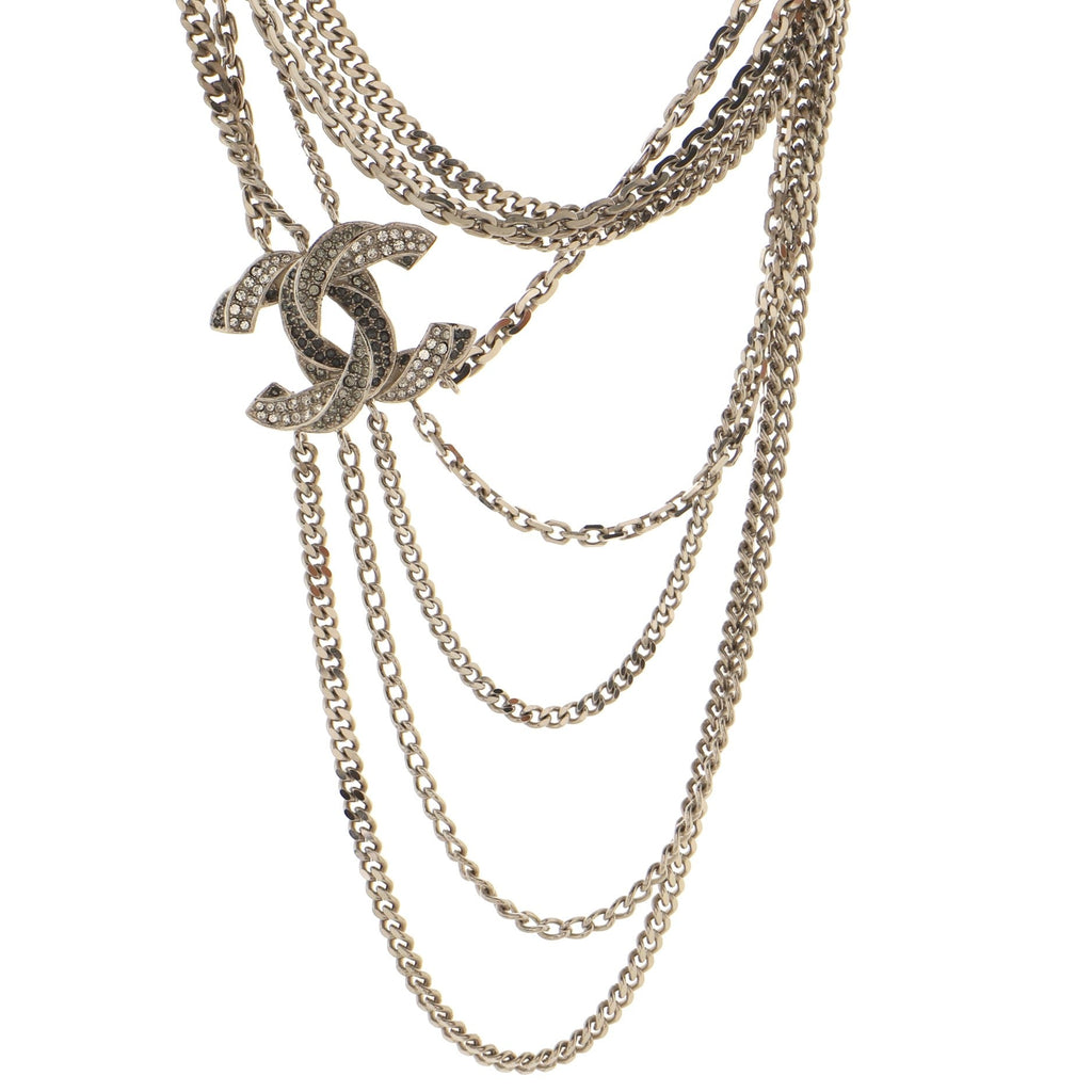 CC Multistrand Necklace Metal