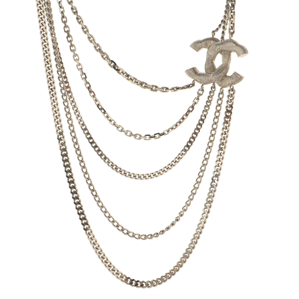 CC Multistrand Necklace Metal