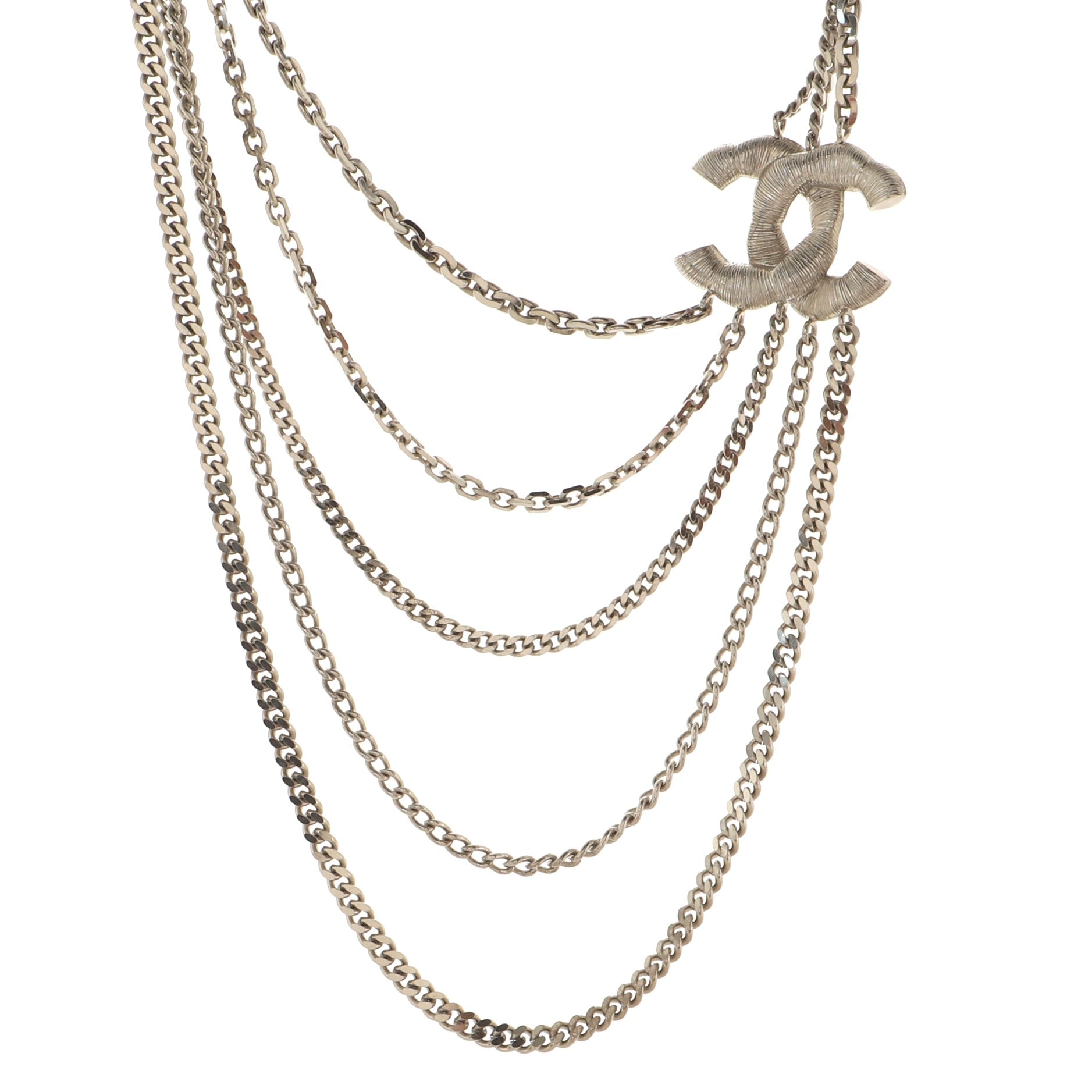 CC Multistrand Necklace Metal