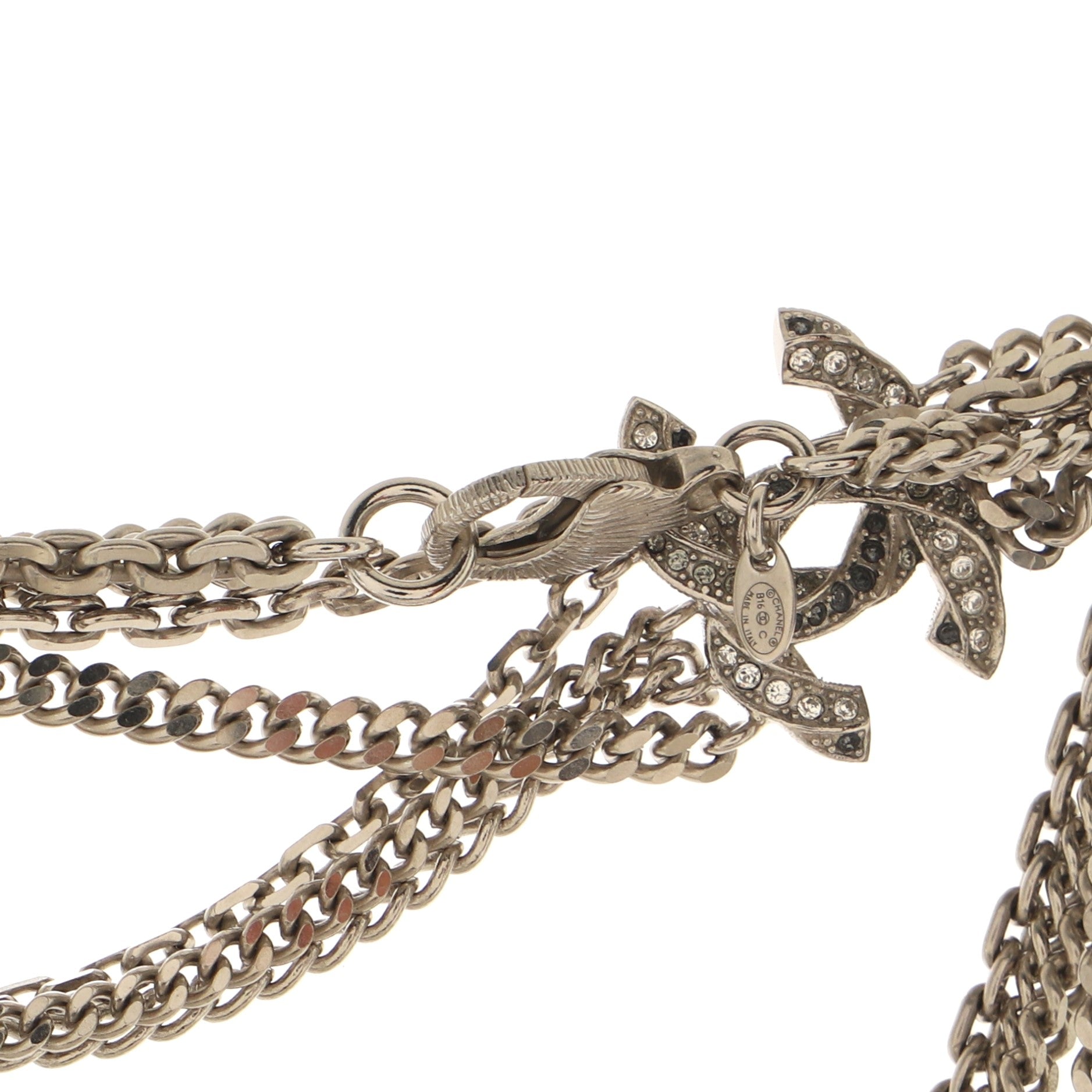 CC Multistrand Necklace Metal