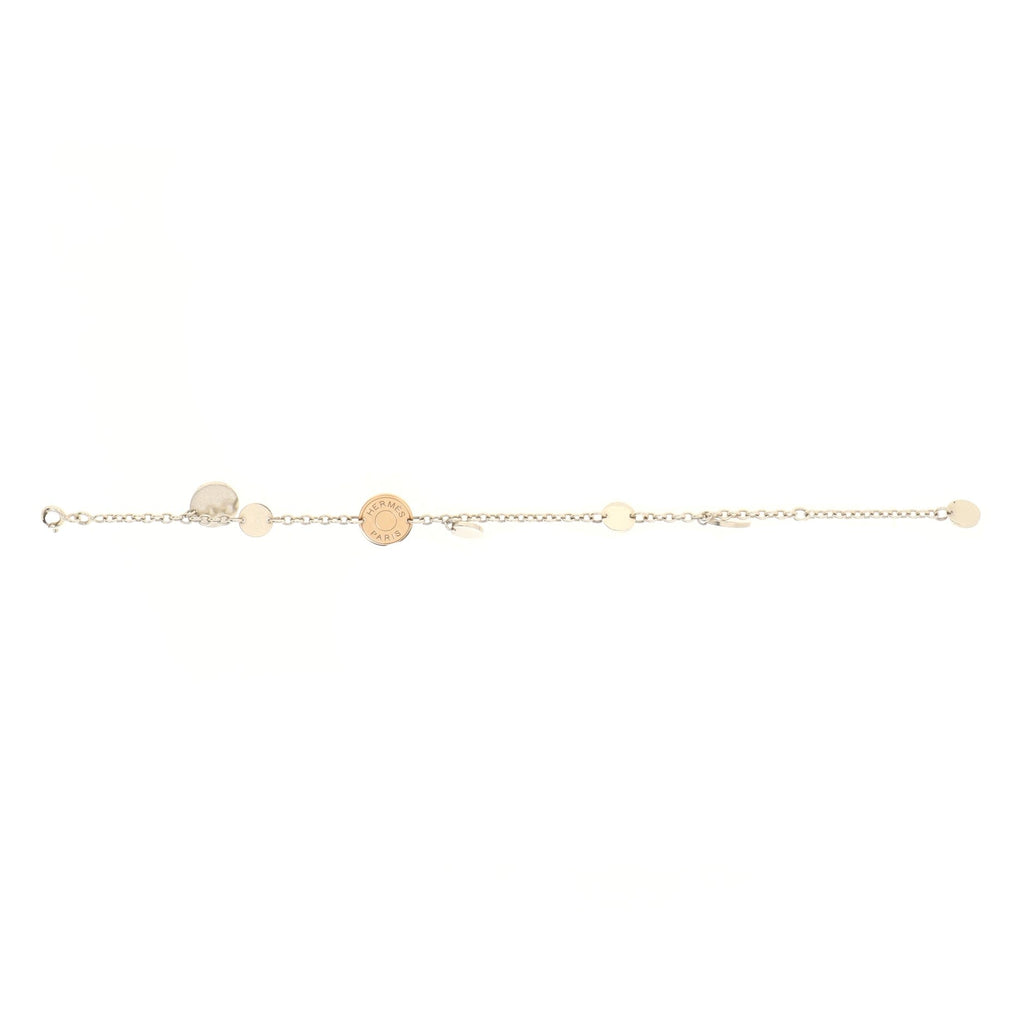 Confettis Bracelet Sterling Silver with 18K Rose Gold