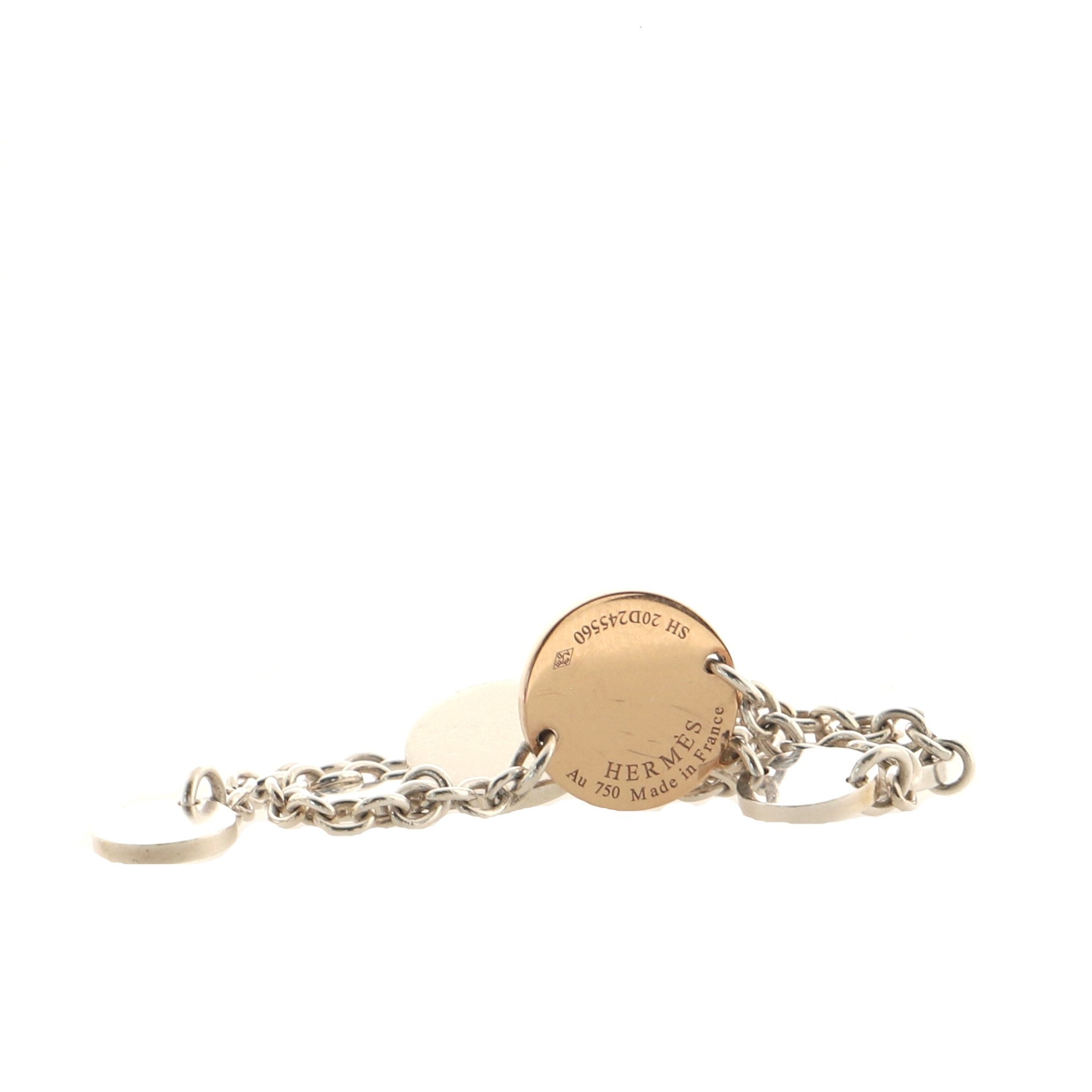 Confettis Bracelet Sterling Silver with 18K Rose Gold