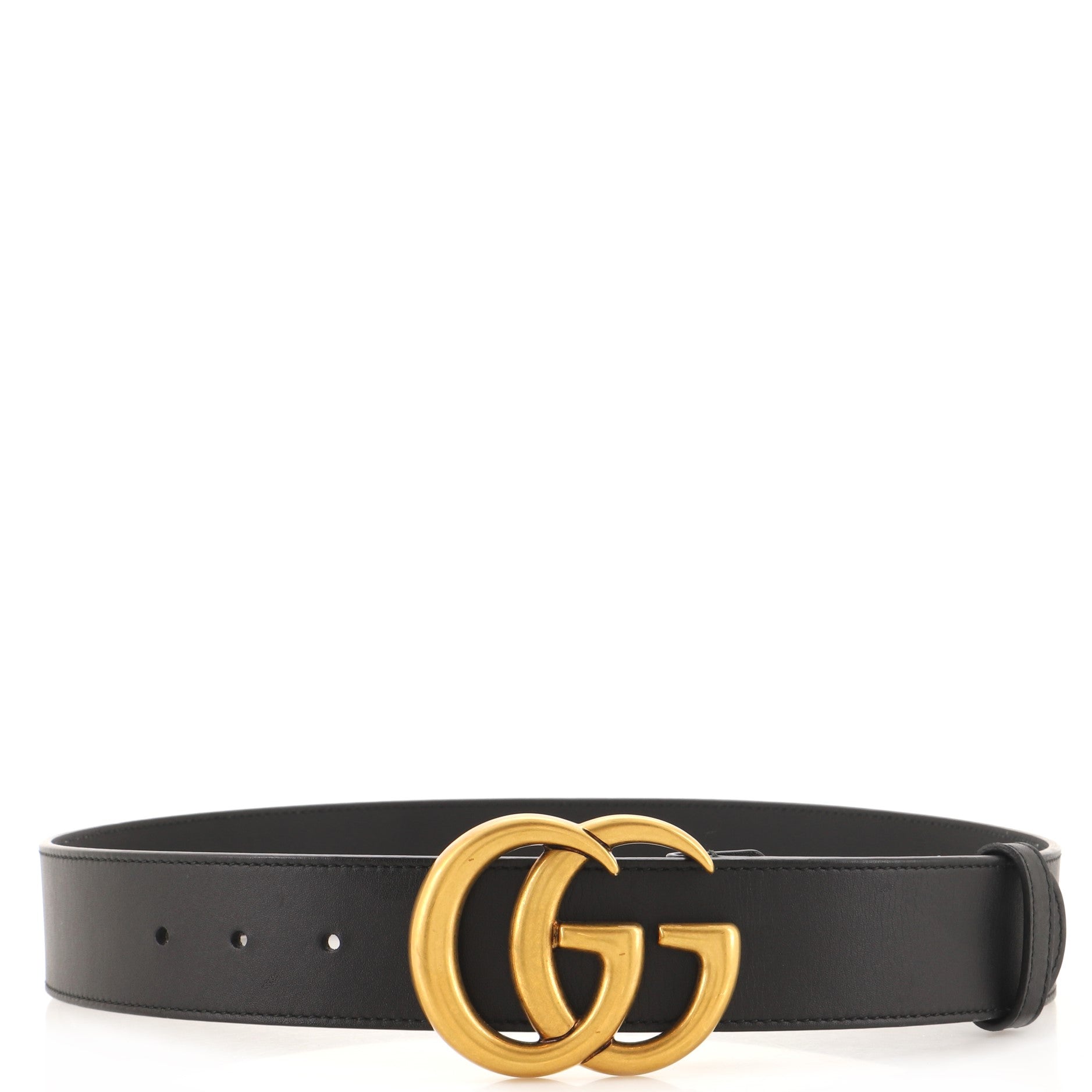 GG Marmont Belt Leather Wide 80