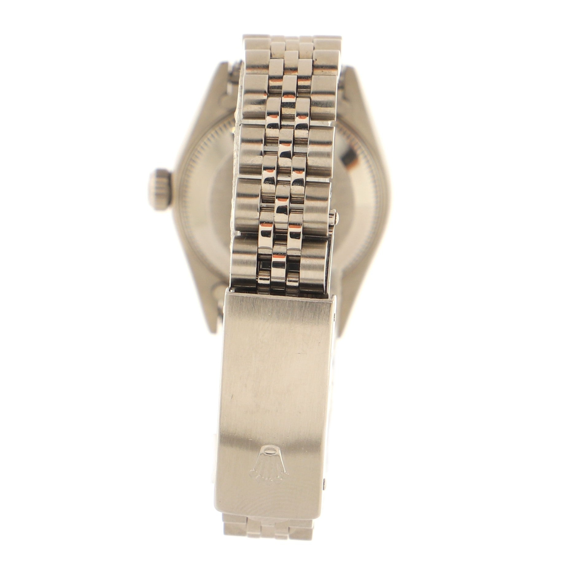 Oyster Perpetual Date Automatic Watch Stainless Steel and White Gold 26
