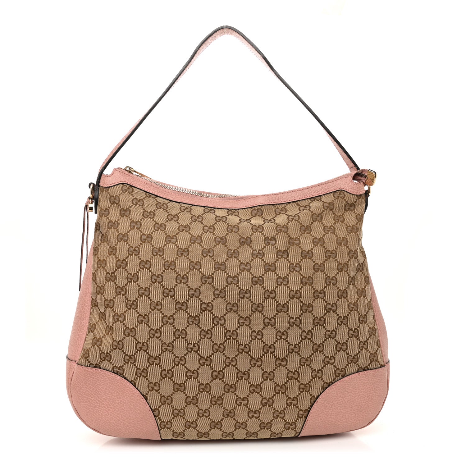 GG Monogram Large Margaux Hobo Beige Soft Pink