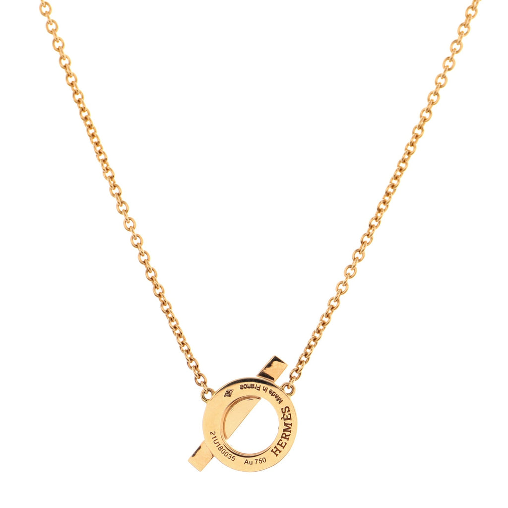 Finesse Pendant Necklace 18K Rose Gold and Diamonds