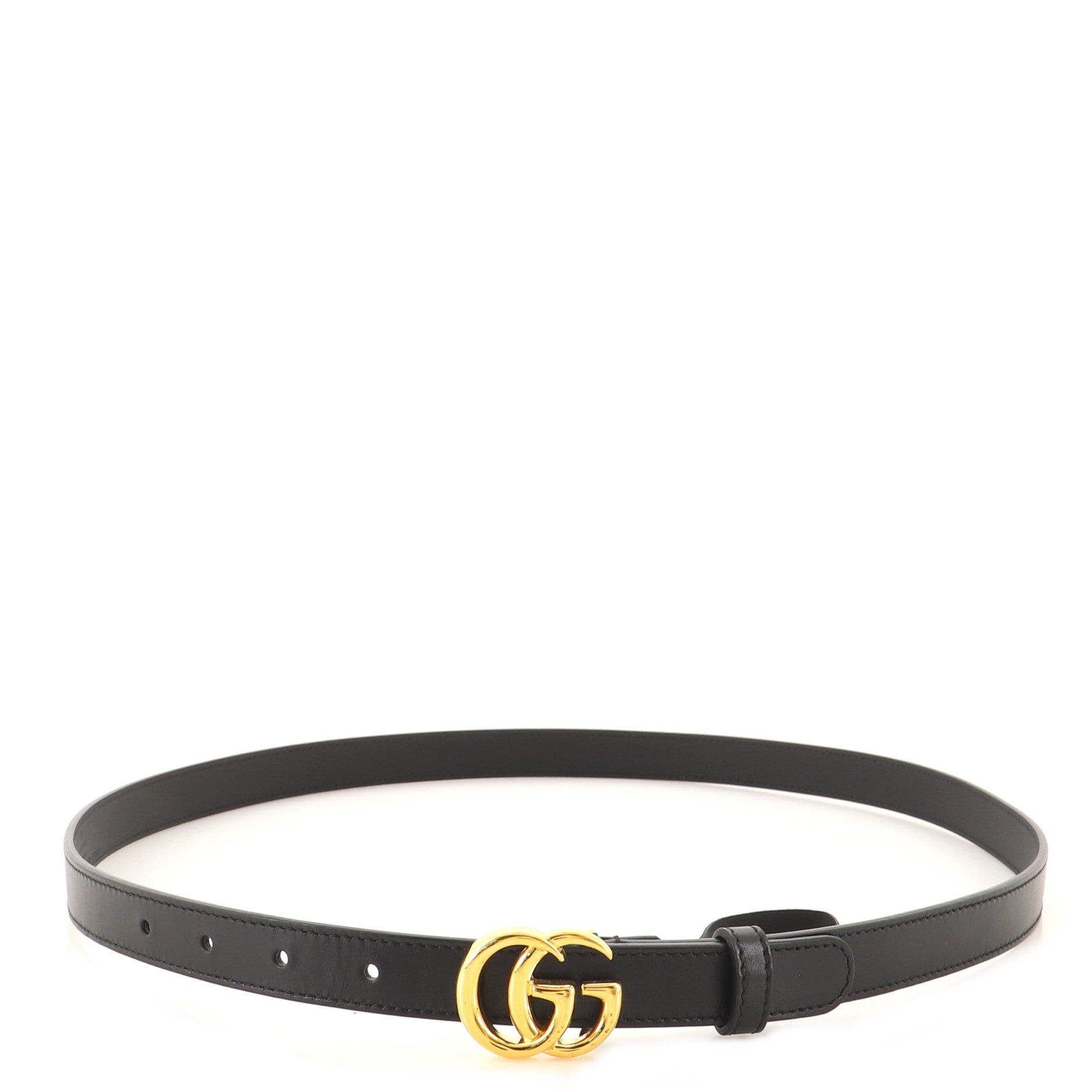 GG Marmont Belt Leather Thin 95