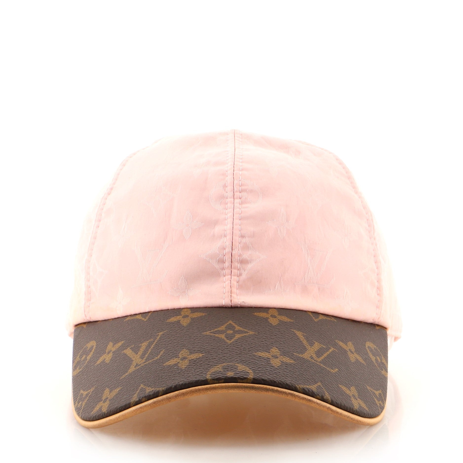 Cap Ou Pas Baseball Cap Monogram Silk and Polyester with Monogram Canvas Medium