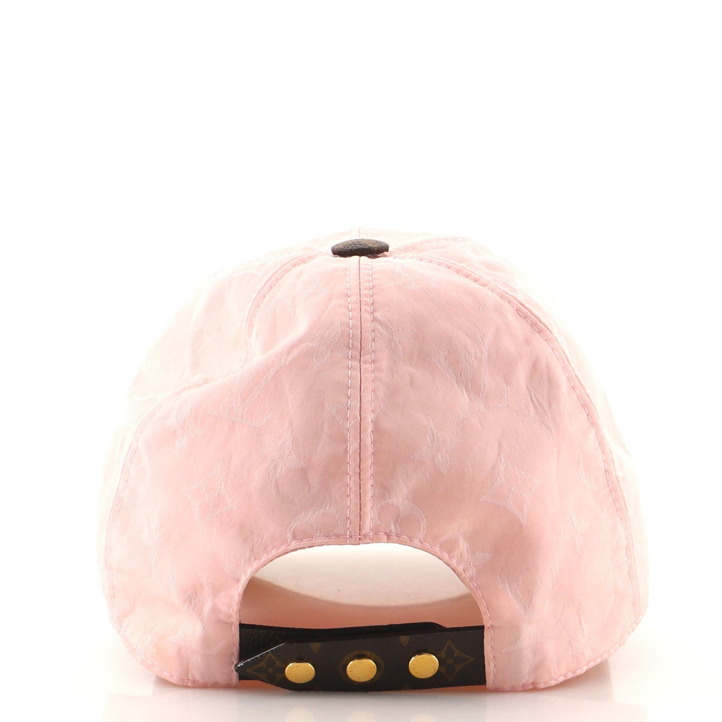 Cap Ou Pas Baseball Cap Monogram Silk and Polyester with Monogram Canvas Medium
