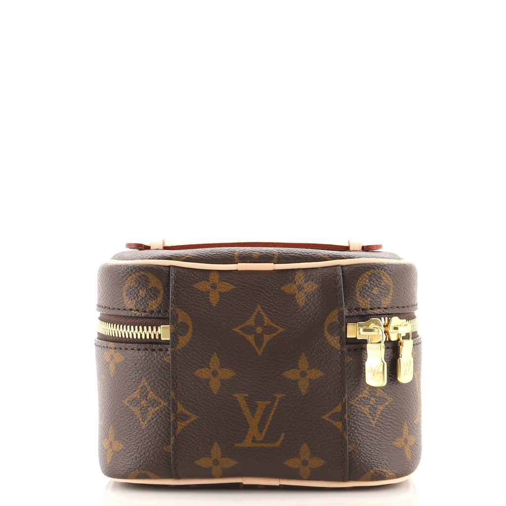 Nice Vanity Case Monogram Canvas Nano