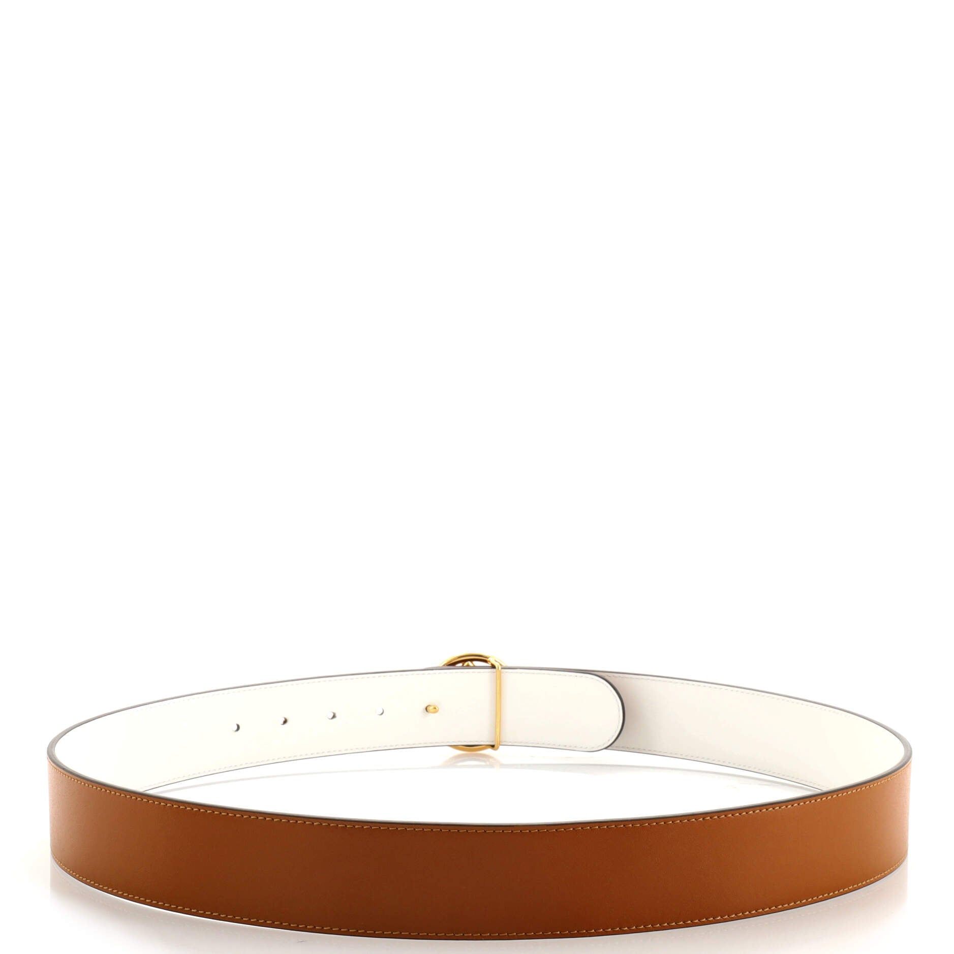 F is Fendi Belt Leather Wide 100