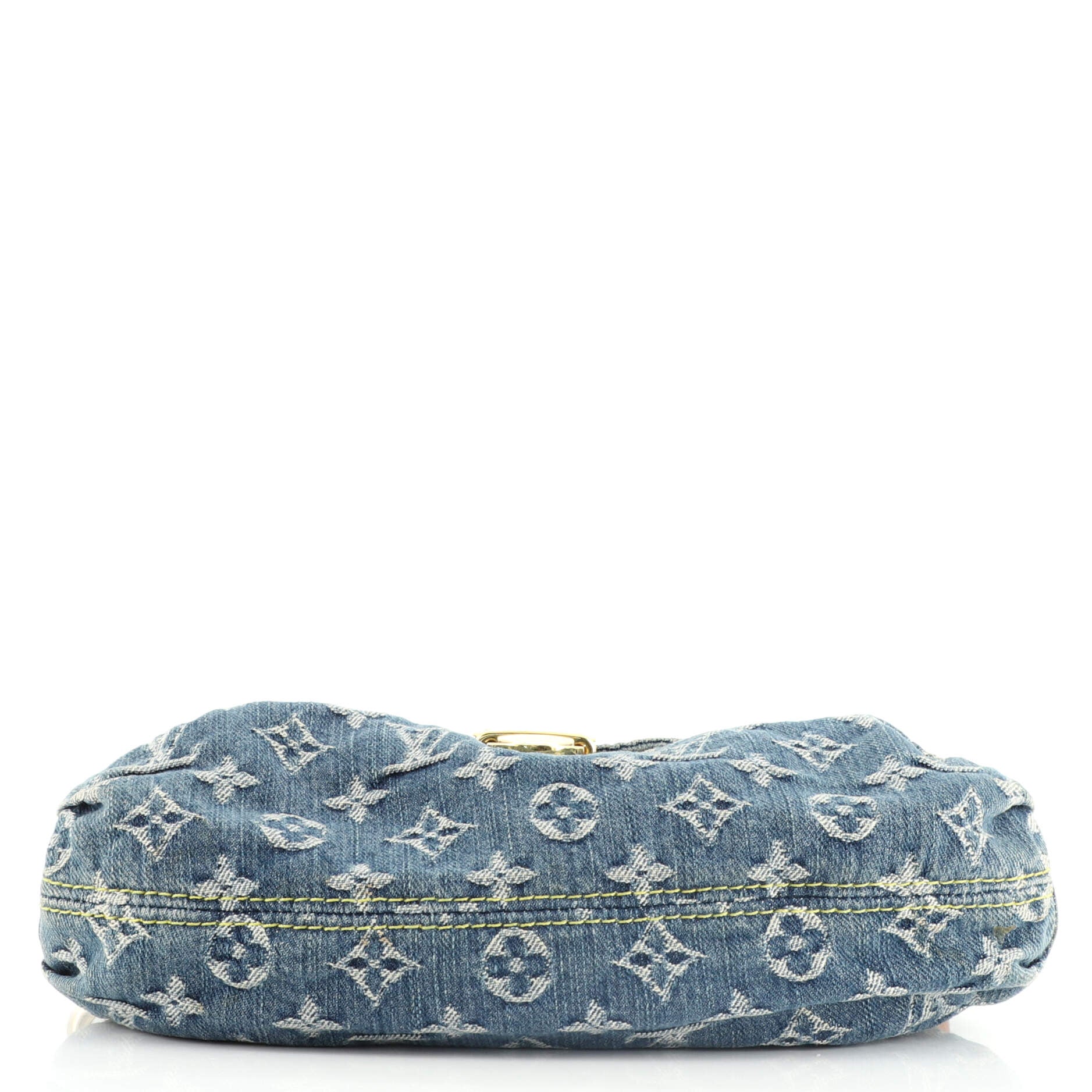 Pleaty Handbag Denim Mini