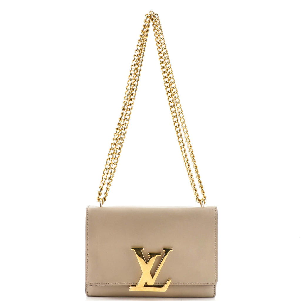 Chain Louise Clutch Leather MM