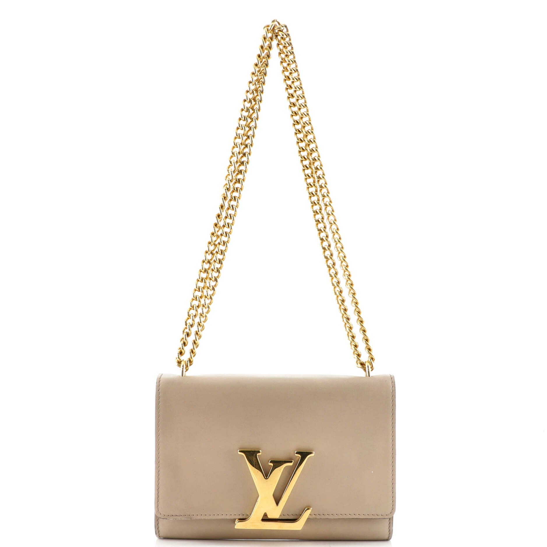 Chain Louise Clutch Leather MM