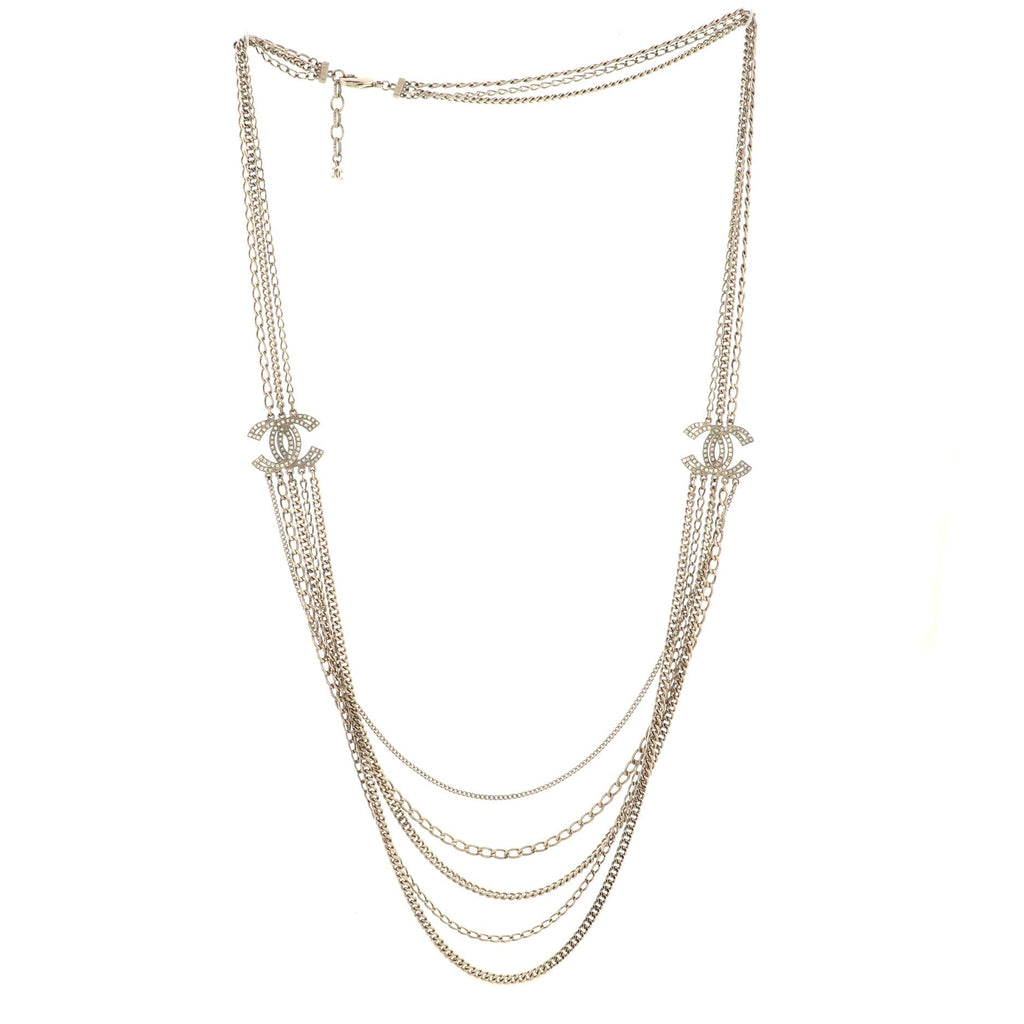 CC Multistrand Necklace Metal