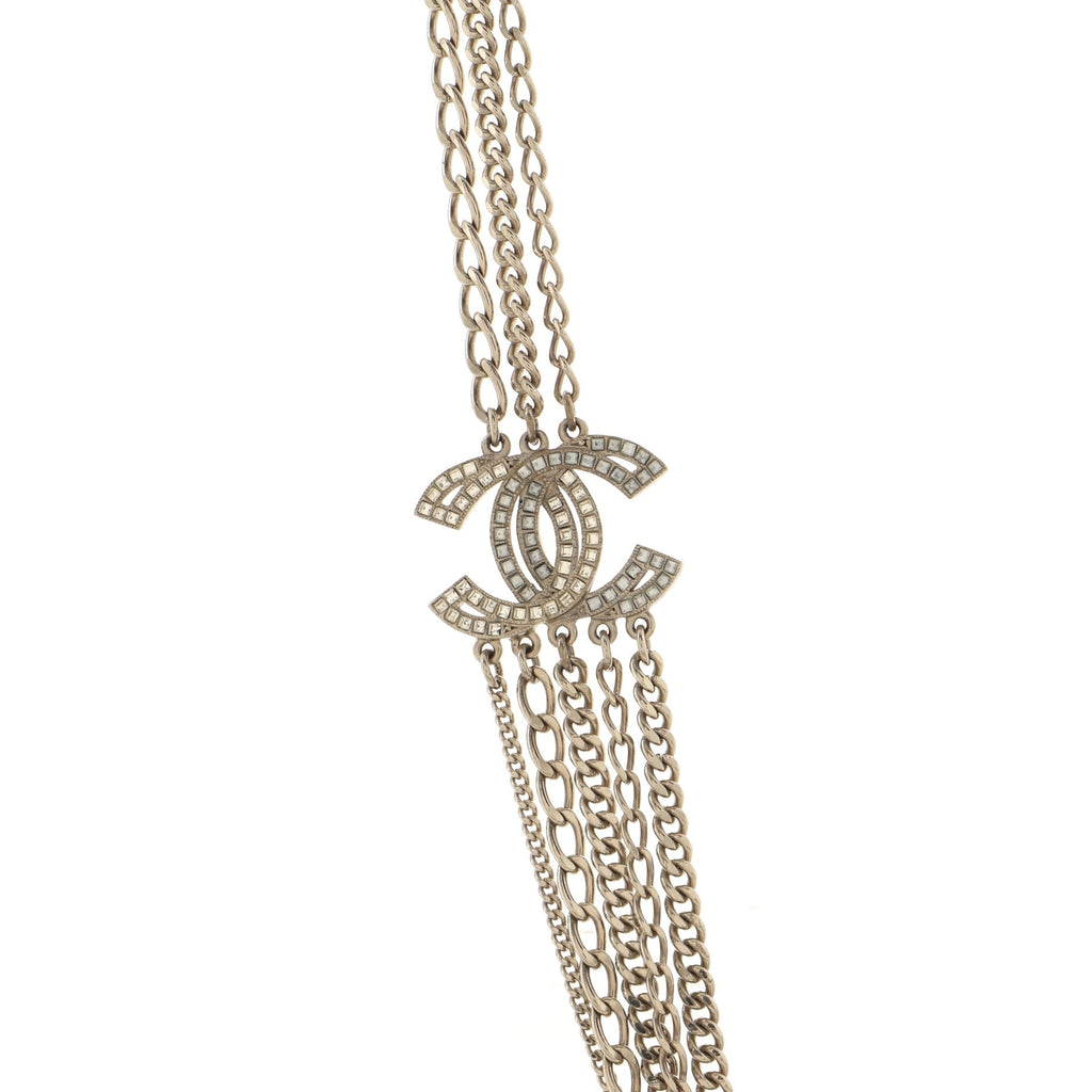 CC Multistrand Necklace Metal