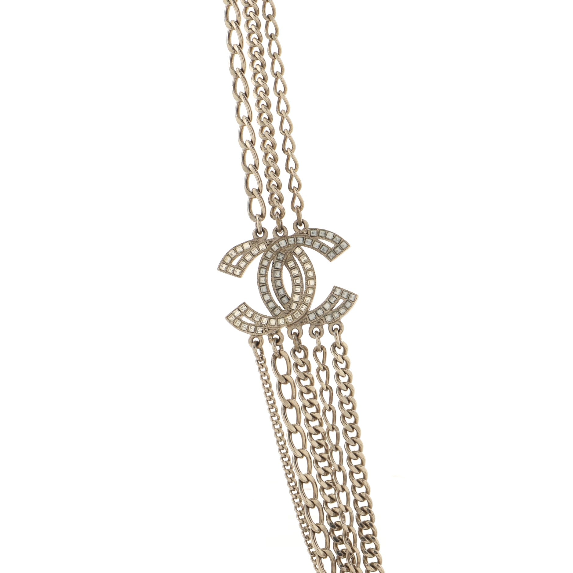 CC Multistrand Necklace Metal