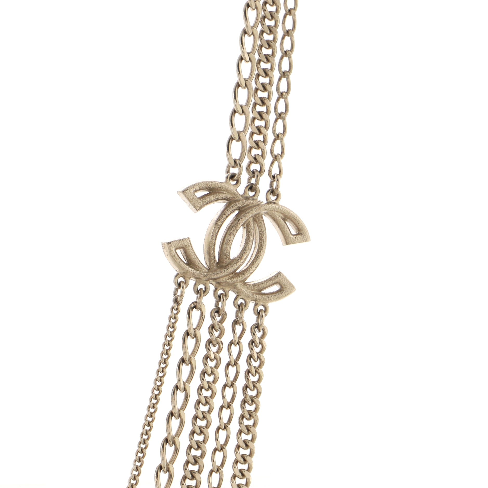 CC Multistrand Necklace Metal